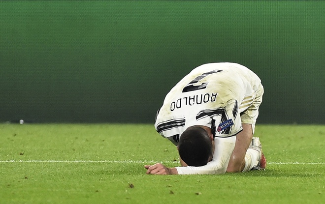 Ronaldo đỗ gục, Juve thất bại đau đớn ở Champion League