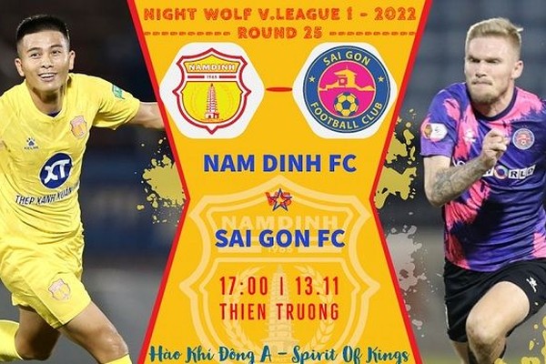 Video Clip Highlights: Nam Định vs Sài Gòn FC – V LEAGUE