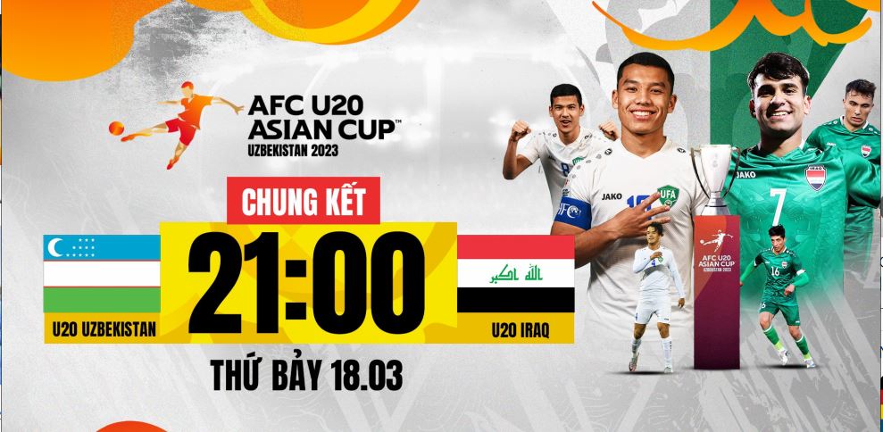 Video Clip Highlights:  U20 Uzbekistan vs U20 Iraq – U20 Châu Á