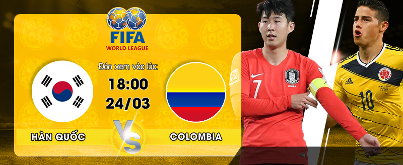 Video Clip Highlights:  Hàn Quốc vs Colombia – Giao hữu