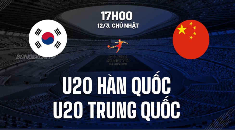 Video Clip Highlights: U20 Hàn Quốc vs U20 Trung Quốc – U20 Châu Á