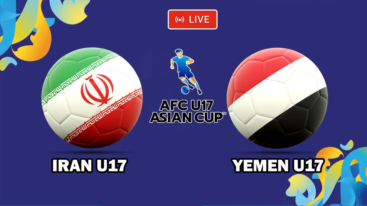 Video Clip Highlights: U17 Iran vs U17 Yemen– AFC Championship U17