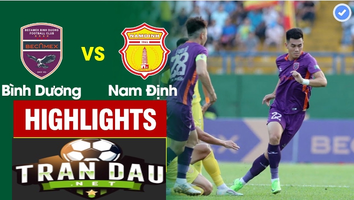 Video Clip Highlights: Bình Dương vs Nam Định– V LEAGUE 2023