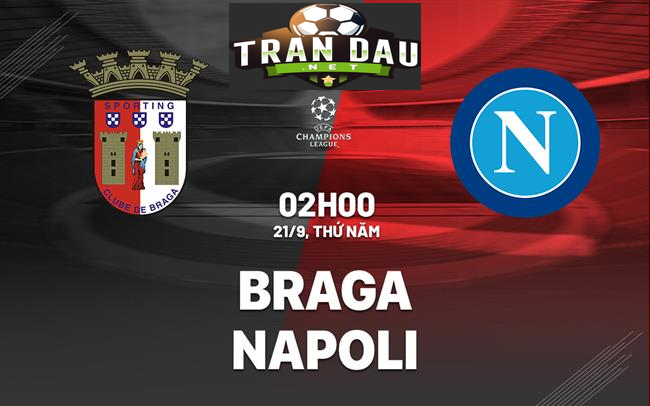 Video Clip Highlights: Braga vs Napoli– C1 CHÂU ÂU